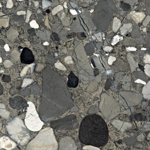 Керамогранит Primavera Arseno Nero carving CR106 60х60 см