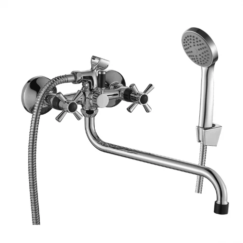 Смеситель для ванны Decoroom DR51 DR51045-Black хром