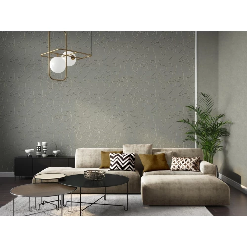 Обои флизелиновые Palitra Life Salvador серый PL72209-41 1,06х10,05 м