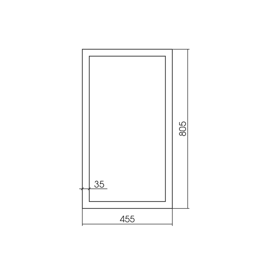 Зеркало Silver Mirrors Айвори ФР-00002447 45.5x80.5 см