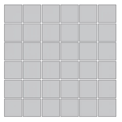 Мозаика ТехноАрт керамогранит РМК47/1 чип 47х47 сетка многоцветная 30х30 см