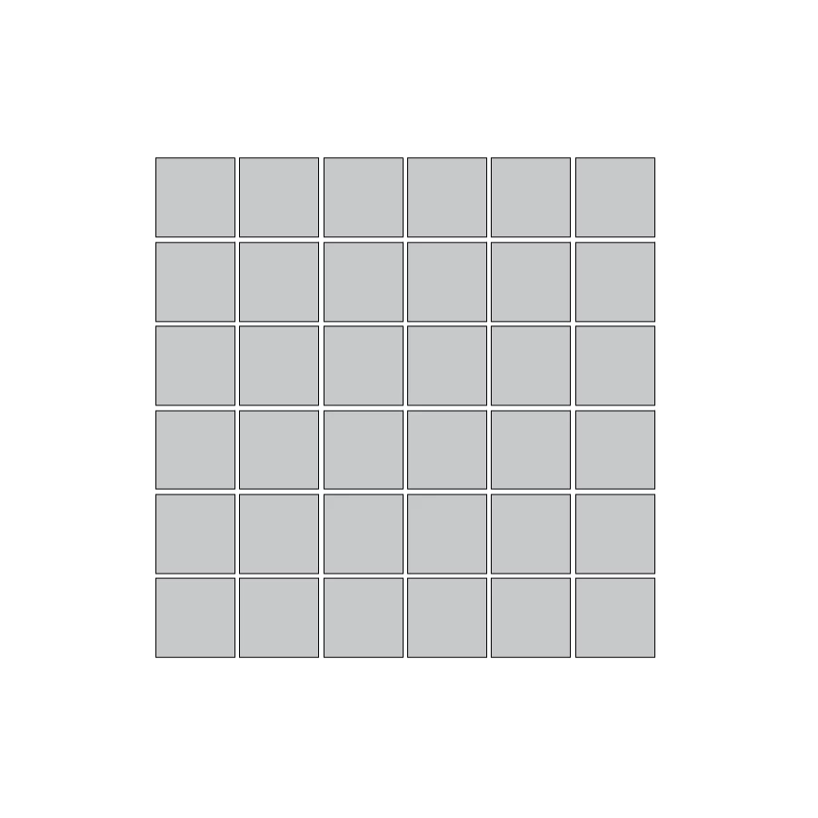 Мозаика ТехноАрт керамогранит РМК47/1 чип 47х47 сетка многоцветная 30х30 см