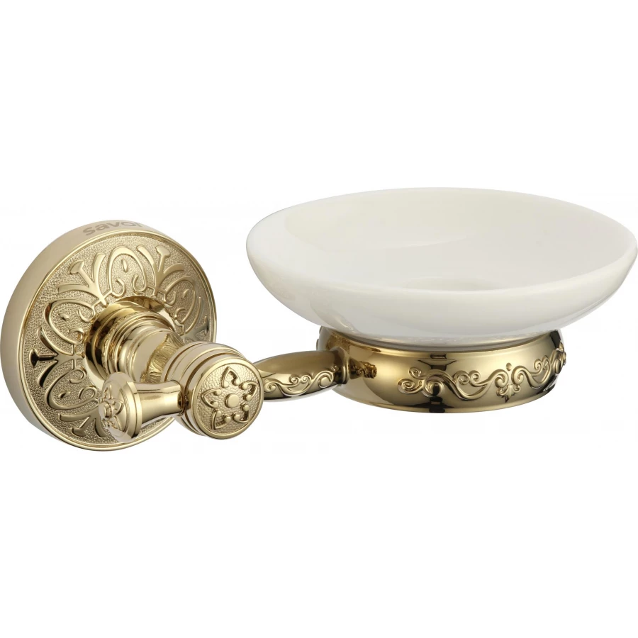 Мыльница керамическая с настенным держателем Savol 58b S-005859B