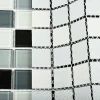 Мозаика Bonaparte Стеклянная мозаика Grand 25х25 глянцевая черно-белая 30х30 см