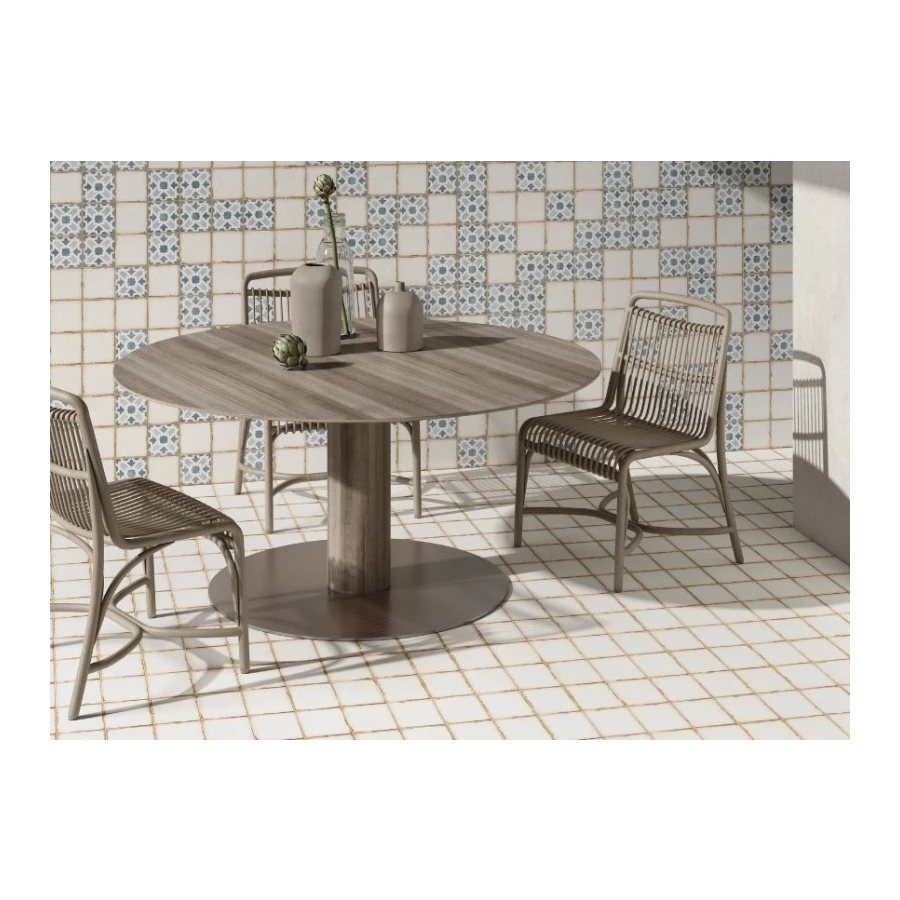 Керамическая плитка Harmony Peronda Casablanca Gaza матовая голубая 0278029420 12,5х12,5 см