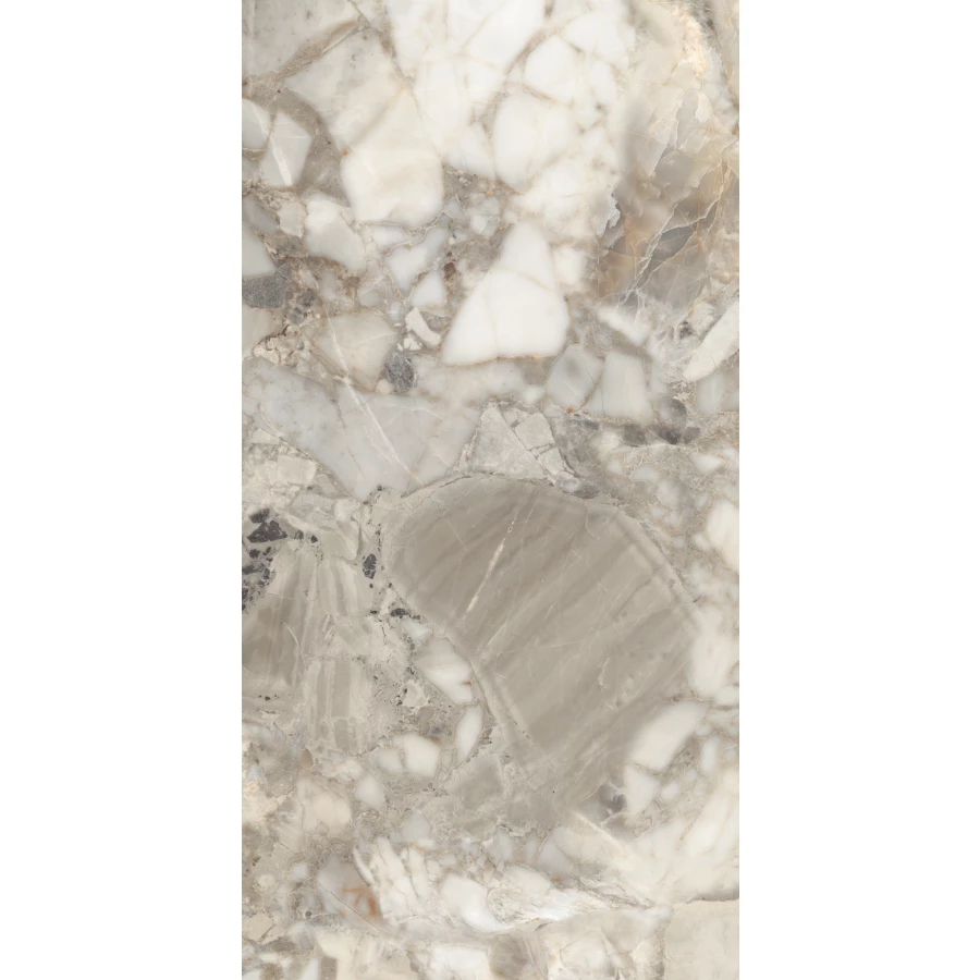 Керамогранит Arcadia Ceramica Aragonite White Full Polished серый FP1036-A 120х60 см