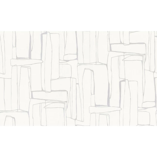 Обои флизелиновые VOG Collection П Essen белые VV72231-11 1,06х10,05 м