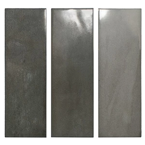 Плитка настенная DNA Calema Shadow Gloss глянцевая темно-серая 16х5,2 см