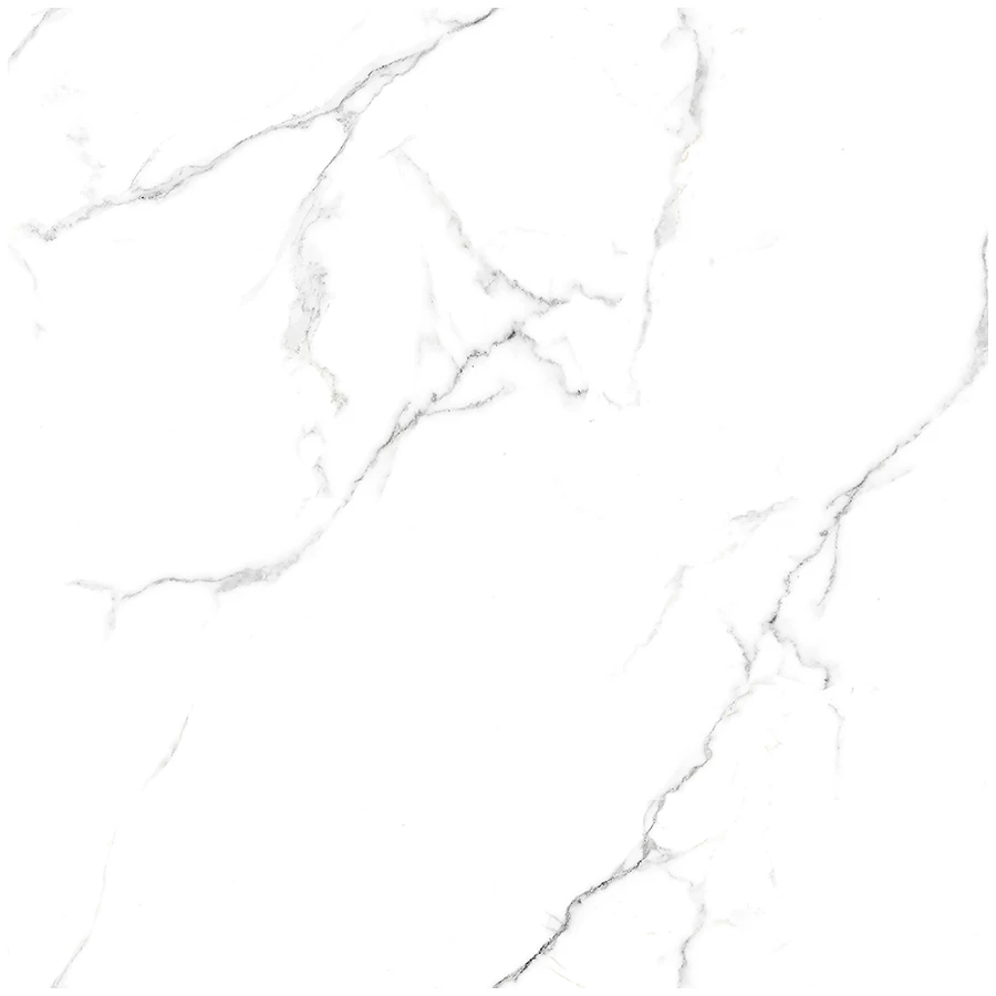 Керамогранит Ceradim Statuario Wonderful белый Полированный 60х60 см