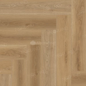 Каменный SPC ламинат Alpine Floor Norland Lagom Parquet Varig 1033-7 34 класс 3.5 мм 2.25 кв.м 60х12.5 см