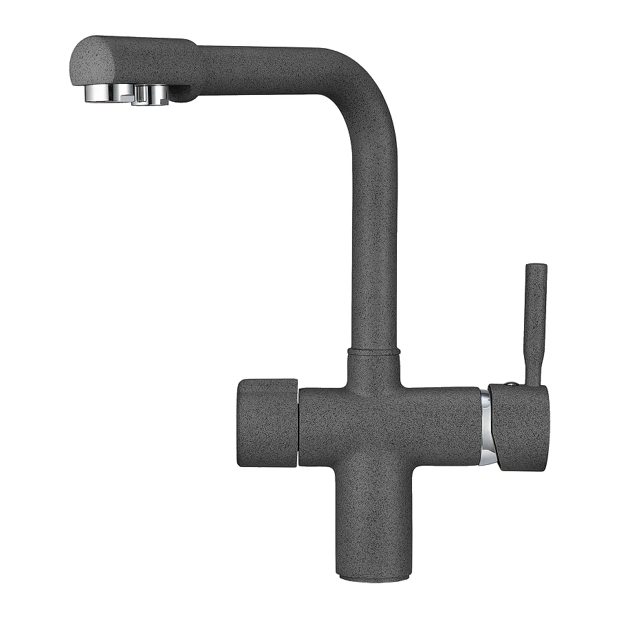 Смеситель для кухни Granula 2088 графит