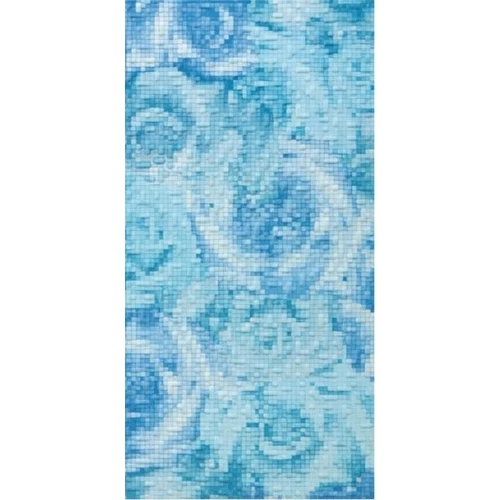 Декор Lasselsberger Ceramics Фьюжн голубой 1641-0023 20х40 