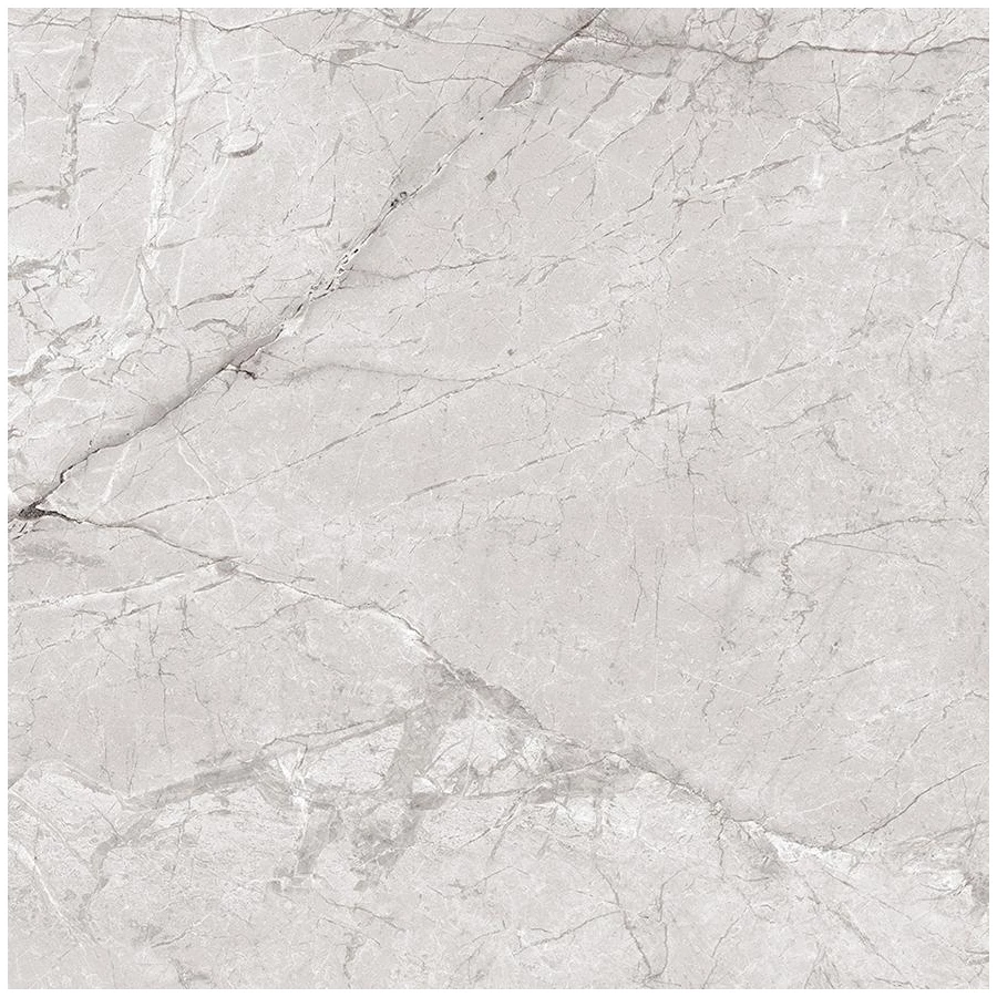 Керамогранит Laparet Zorani Bianco светло-серый Сатинированный Карвинг 60х60 см