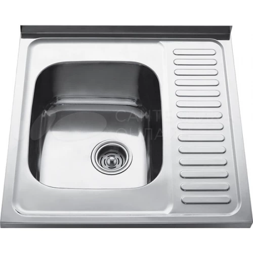 Кухонная мойка Kaiser KSS нержавеющая сталь KSS-6060L 60х60 см