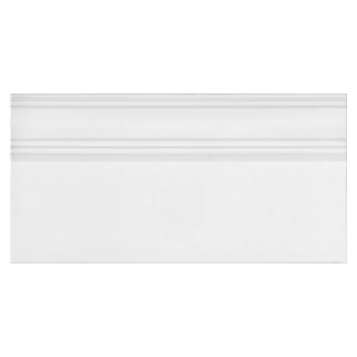 Плинтус Kerama Marazzi Монфорте белый обрезной FME006R 20х40