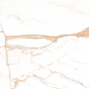 Керамогранит Ceradim Calacatta Goddes Gold Полированный белый 60х60 см