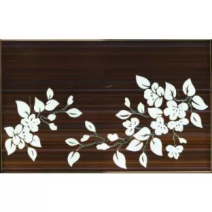 Декор Нефрит-Керамика Кензо-2 коричневый 25x40 