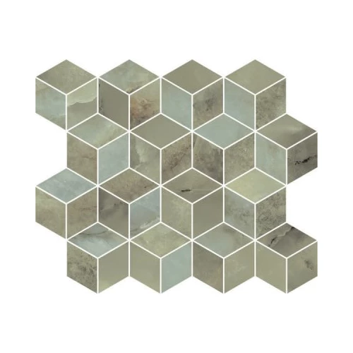 Декор Kerama Marazzi Джардини зеленый мозаичный T017\14025 45x37,5