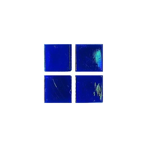 Стеклянная мозаика JNJ Mosaic Ice Jade сетка 15x15 глянцевая синяя IB61-1 29,5х29,5 см