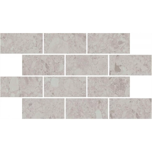 Керамогранит Kerama Marazzi Чеппо ди Гре Декор мозаичный матовый светло-серый DD605820\MM 34,6x20 см