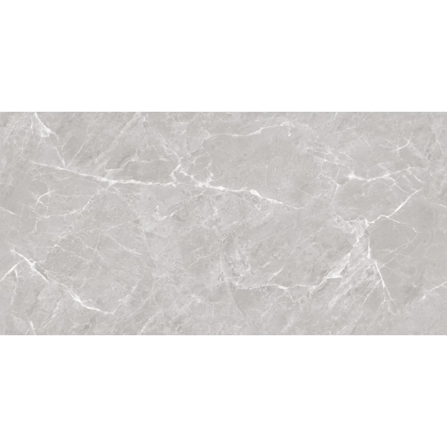 Керамогранит Ceradim Mramor Chic Silver серый Полированный 120х60 см