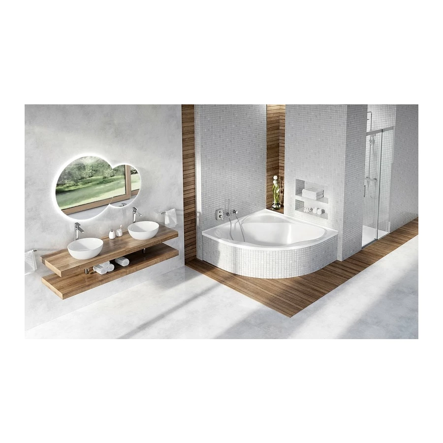 Ванна Ravak New Day без гидромассажа C651000000 140x140 см