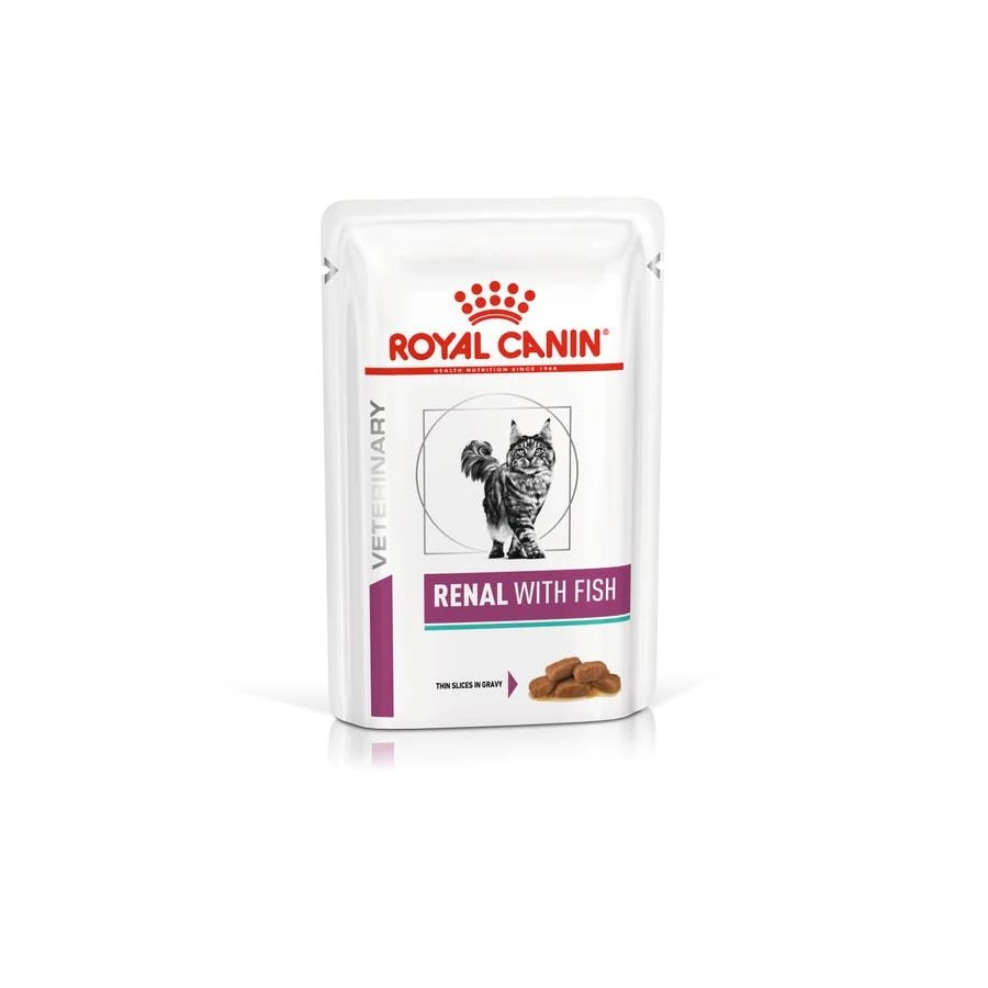 Корм Royal Canin vd renal пауч соус ветеринарная диета для кошек с почечной недостаточностью с тунцом 85 г