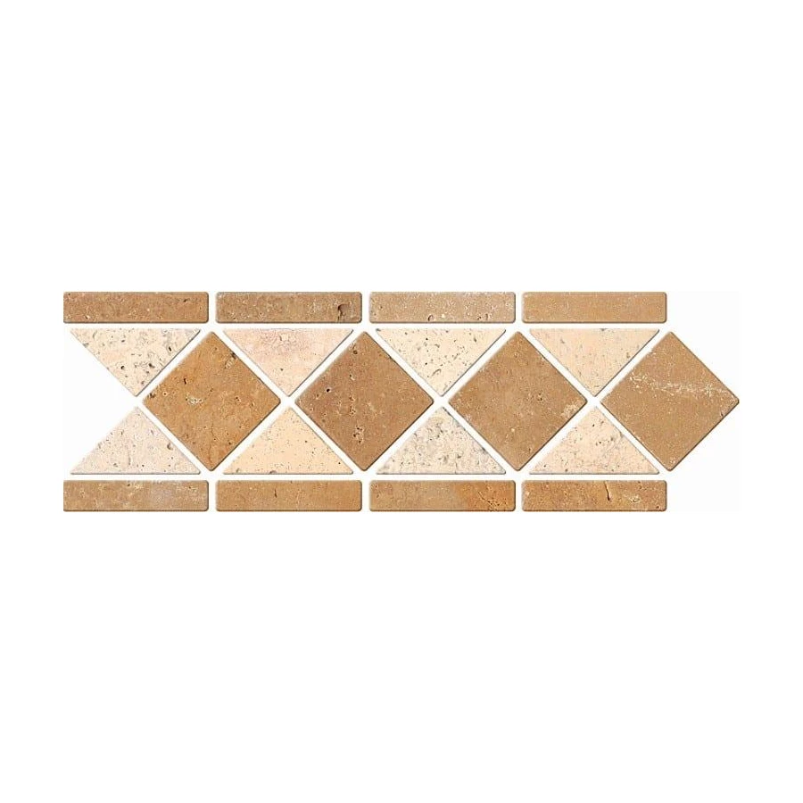 Декор Stone4Home Toscana нат. травертин Decor 30,5х10 см