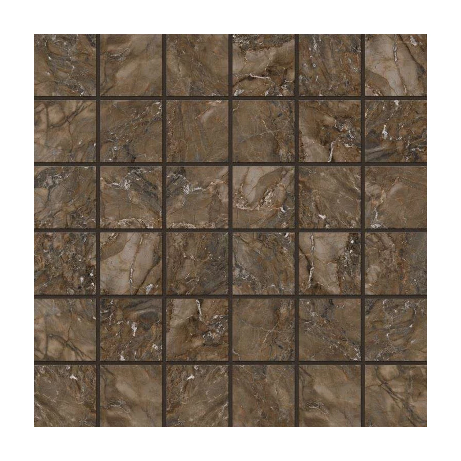 Мозаика Estima Bernini BR04 5х5 полированная 67337 30х30 см