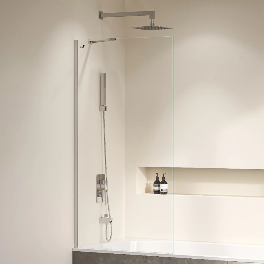 Шторка на ванну RGW SC-150 Прозрачное 351115007-11 70х150 см