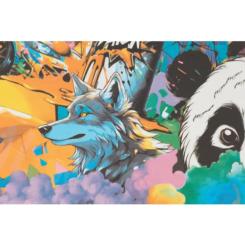 Обои флизелиновые Palitra Home Anime HomeColor бирюзовые HC72283-63 1,06х10,05 м