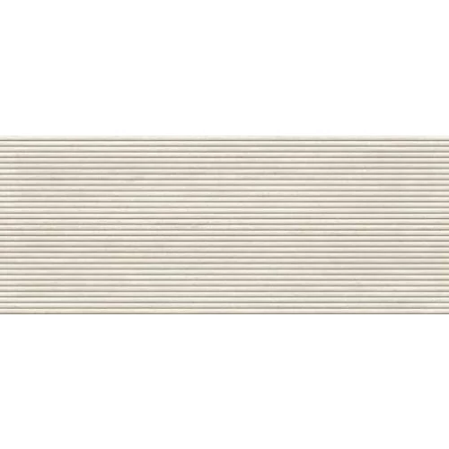 Плитка настенная Porcelanosa Таранто Бианко Канал / Taranto Bianco Canal матовая белая 100371163 150х59,6 см