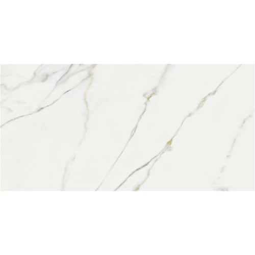 Керамогранит Keratile Aston Gold Pul глянцевый белый CAS1ASTNQPHA 120х60 см