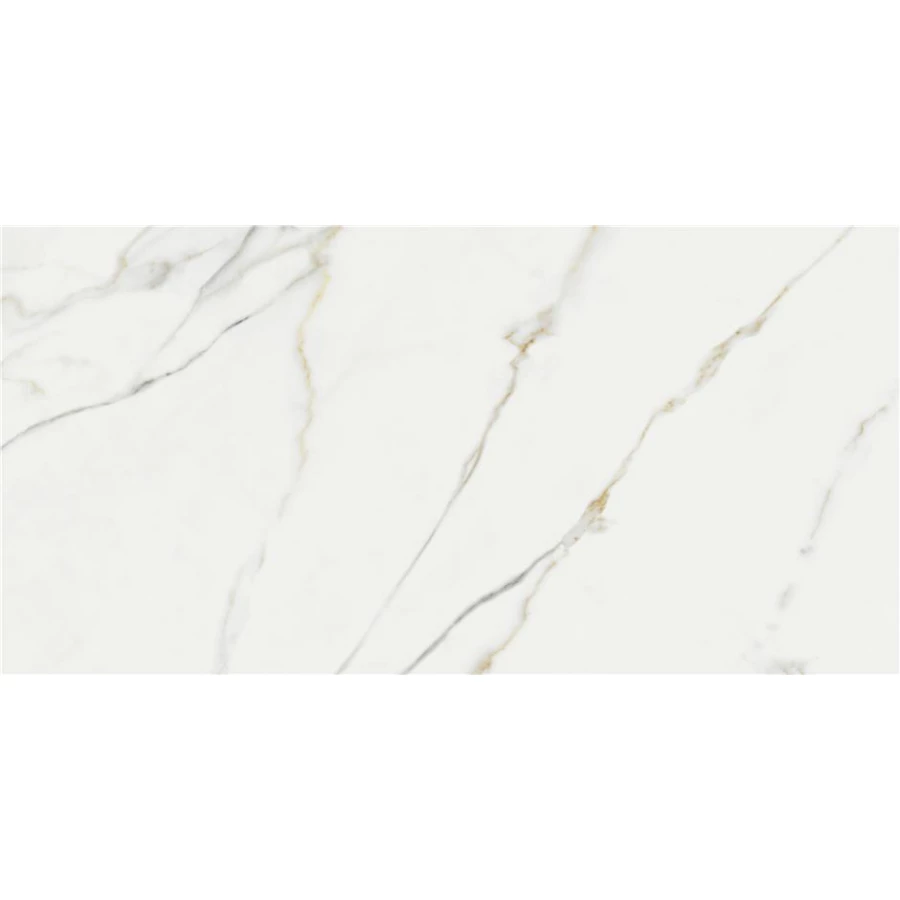 Керамогранит Keratile Aston Gold Pul глянцевый белый CAS1ASTNQPHA 120х60 см