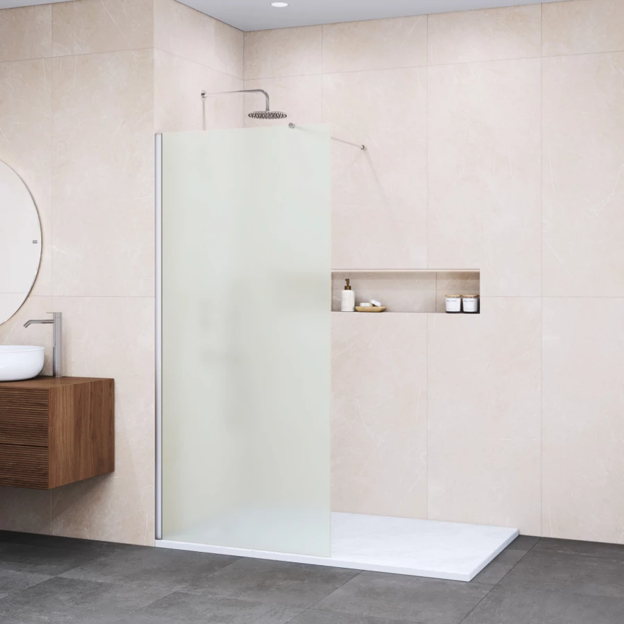 Душевая перегородка RGW WA-002 Матовое-Сатинат 35100212-21 120 см