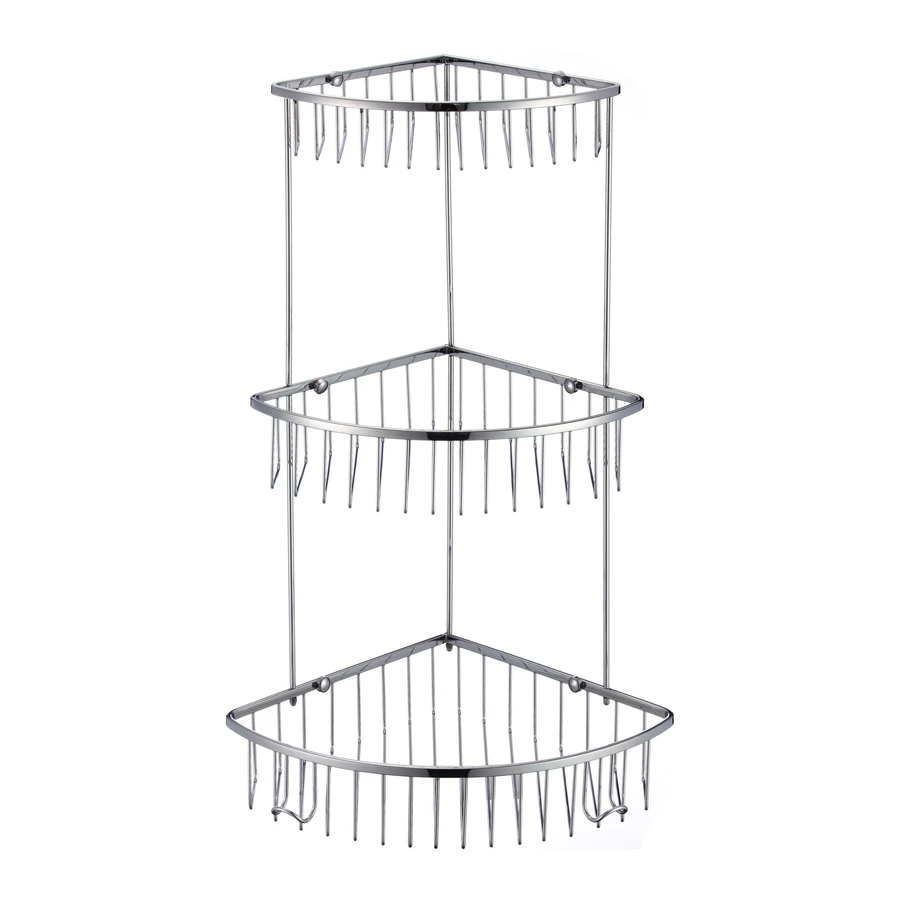 Полка решетка угловая тройная Savol S-002514-3