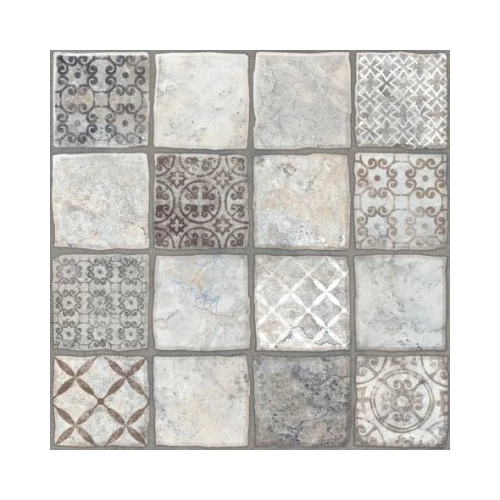 Керамогранит Керамин Карфаген 1Д декорированный 40х40 см