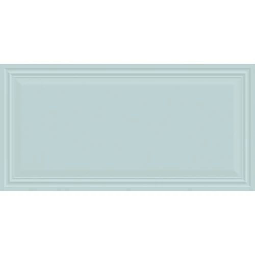 Керамогранит Mozart Rare & Unique Aqua Frame Matt матовый бирюзовый N90048 120х60 см