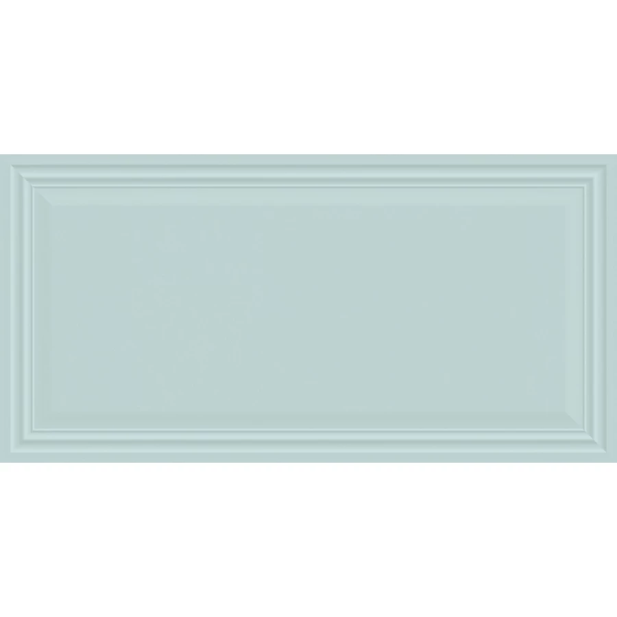 Керамогранит Mozart Rare & Unique Aqua Frame Matt матовый бирюзовый N90048 120х60 см