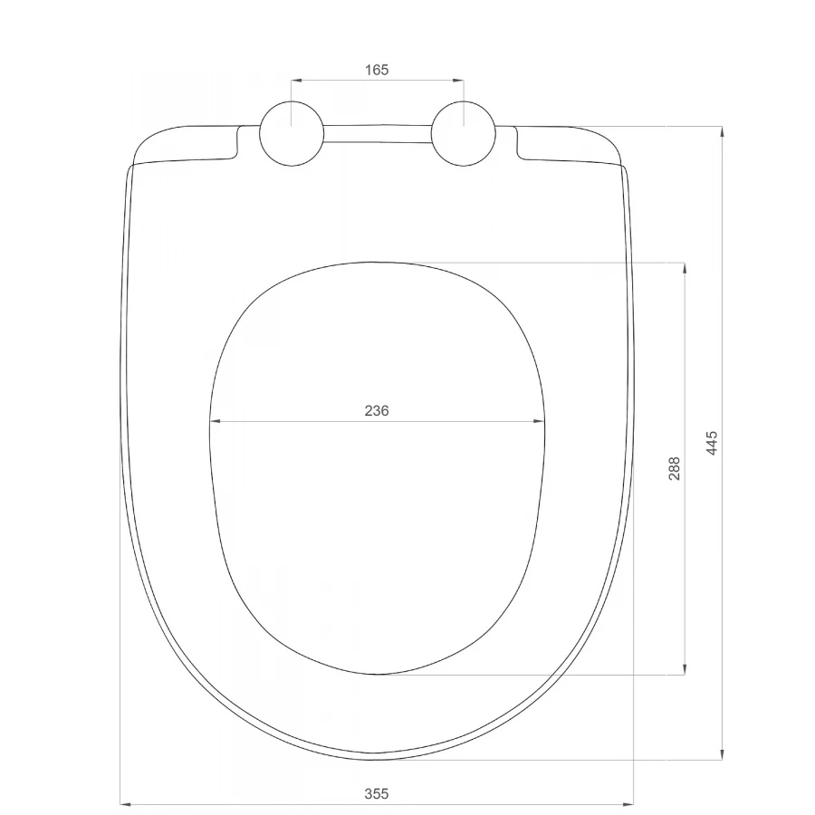 Сиденье с крышкой для унитазов АВН SD 01m