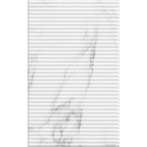 Плитка настенная Шахтинская плитка Арко низ 02 глянцевая белая 010100001581 40х25 см