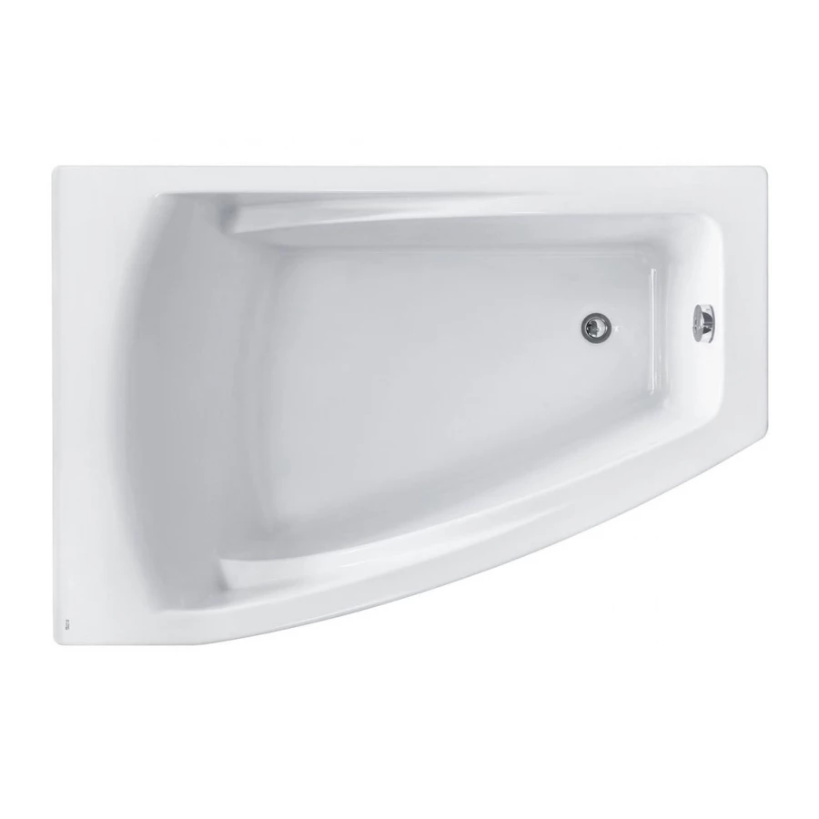 Ванна Roca Hall Angular асимметричная левая белая ZRU9302864 150х100 см
