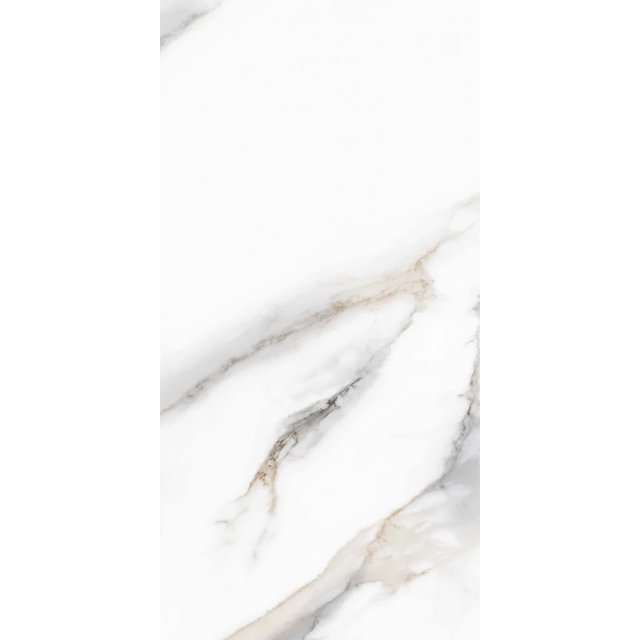 Керамогранит A-Ceramica Pelatin Polished глянцевый белый AC76509 120х60 см