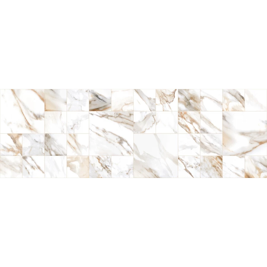 Плитка настенная Primavera Duchess Gold Decor 02 glossy DG13-02 90х30 см