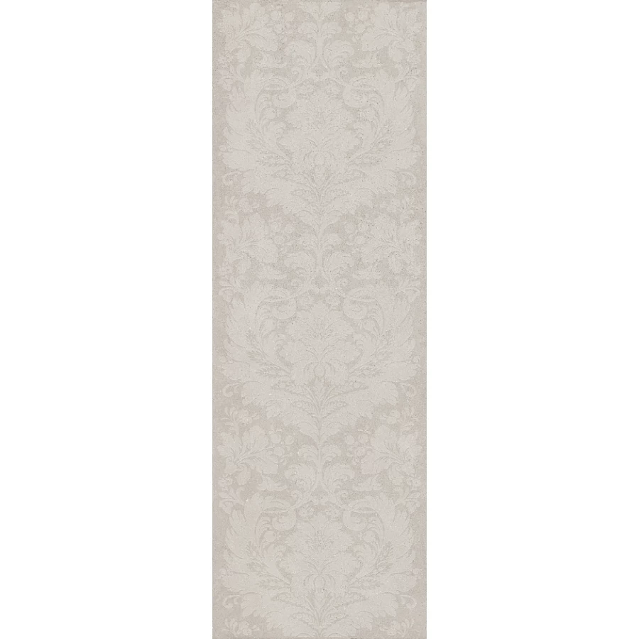 Плитка настенная Kerama Marazzi Монсеррат структура матовый обрезной серый светлый 40х120 см