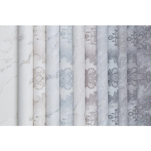 Обои флизелиновые Palitra Home Ornament HomeColor коричневые HC31217-28 1,06х10,05 м