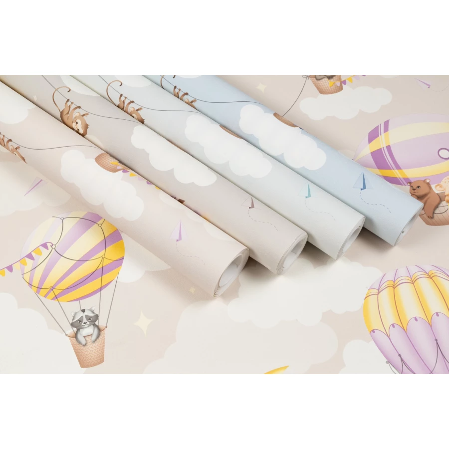 Обои флизелиновые Palitra Home Zoo Child HomeColor бежевые HC72270-12 1,06х10,05 м