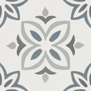 Керамогранит Harmony Peronda Provenza Blue Bloom матовый многоцветный 3386037791 22,3х22,3 см