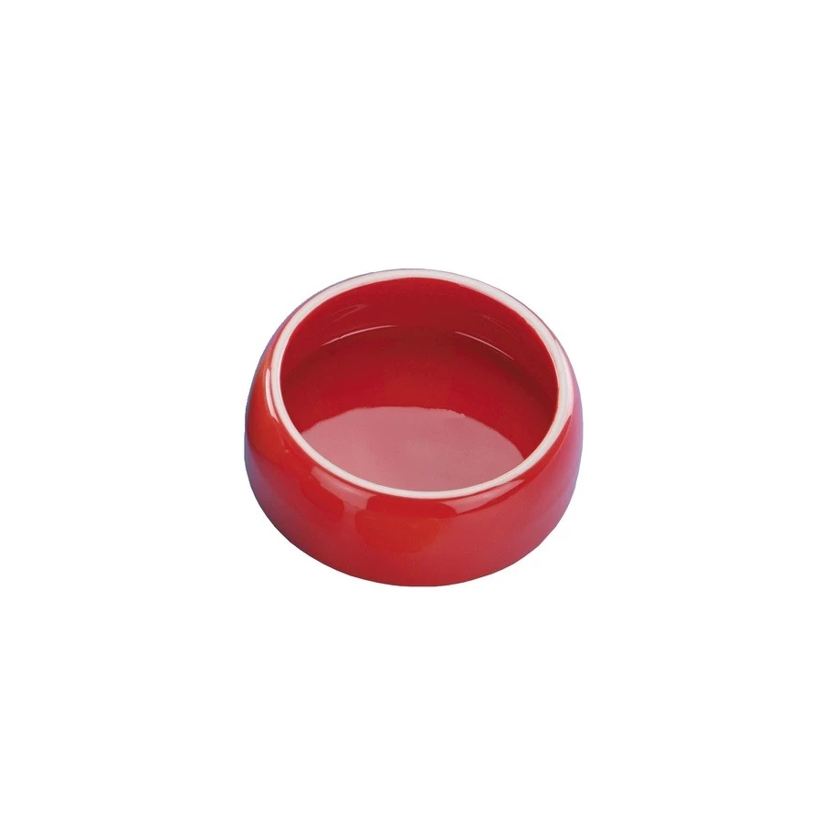 Миска Nobby красная керамика 0,125 л 