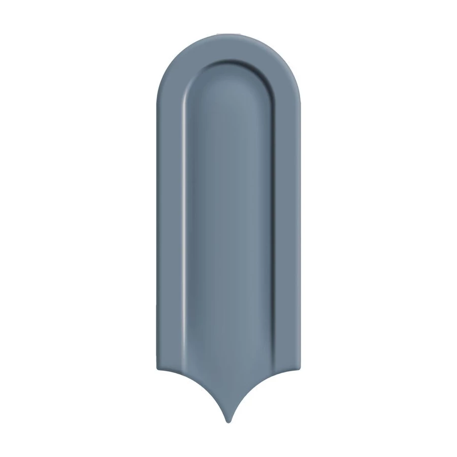 Плитка настенная Cifre Gala Aqua Brillo глянцевая синяя CFR000071 21,5х8 см